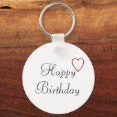 Porte-clés Joyeux Porte - clé d'anniversaire (Recto)