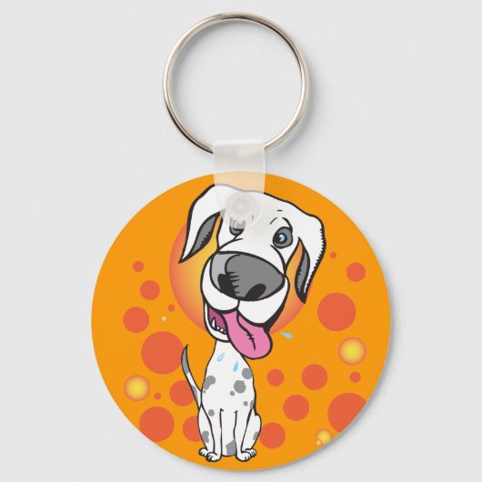 Porte-clés Joyeux Porte - clé de chien (Recto)