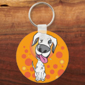 Porte-clés Joyeux Porte - clé de chien (Recto)