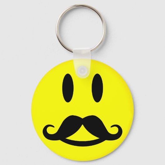 Porte-clés Joyeux porte - clé de Moustache (Recto)
