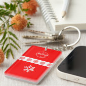 Porte-clés Joyeux Porte - clé de Noël (Devant droit)