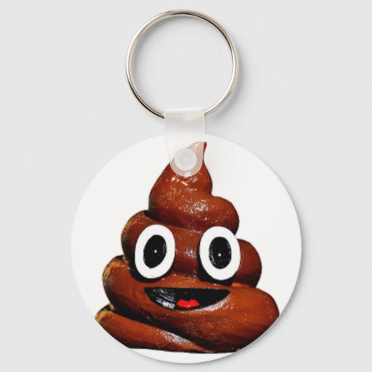 Porte-clés joyeux pote emoji (Recto)