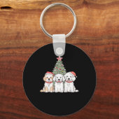 Porte-clés Joyeux Pups De Vacances (Recto)