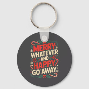 Porte-clés Joyeux Quand Même Allez Vous En Aller Anti Noël Hu