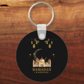 Porte-clés Joyeux Ramadan Kareem - Aïd Moubarak Salutations (Recto)