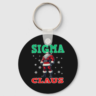 Porte-clés Joyeux Rizzmas Sigmas Claus Enfants Amusants Joyeu