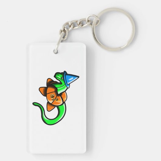 Porte-clés Joyeux Samhain ! ! (Dos)