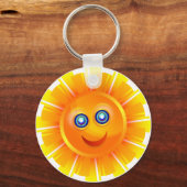 Porte-clés Joyeux soleil (Recto)