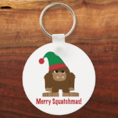 Porte-clés Joyeux Squatchmas ! (Recto)