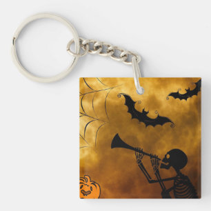 Porte-clés Joyeux squelette d'Halloween et Porte - clé d'arai