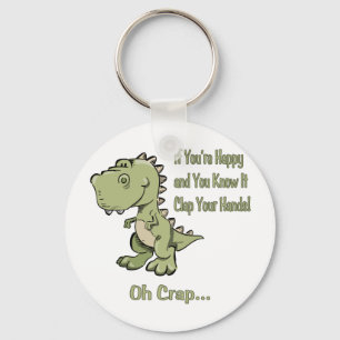 Porte-clés Joyeux T-Rex