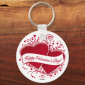Porte-clés Joyeux Valentine ! Red Hearts (Recto)