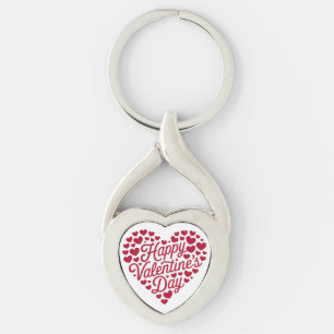 Porte-clés Joyeux Valentines Day Valentine Love Heart