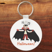 Porte-clés Joyeux Vampire d'Halloween (Recto)