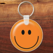 Porte-clés Joyeux visage orange (Recto)