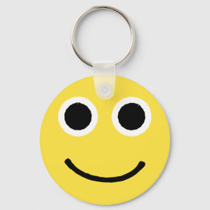 Porte-clés Joyeux visage Yellow Smiling Emoji