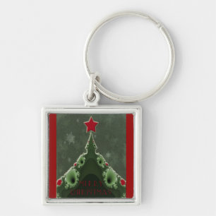 Porte-clés Joyeux voeux de Noël - Arbre fragile et étoile