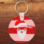 Porte-clés Joyeux X-Mas Santa Hat (Recto)
