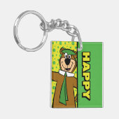 Porte-clés Joyeux Yogi Bear (Devant gauche)