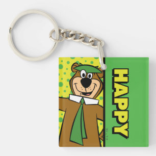 Porte-clés Joyeux Yogi Bear