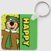 Porte-clés Joyeux Yogi Bear (Dos)