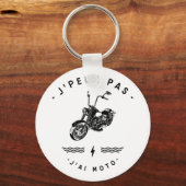 Porte-clés J'peux pas j'ai moto (Recto)
