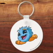 Porte-clés JubJub bleu (Recto)