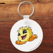 Porte-clés JubJub jaune (Recto)