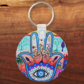 PORTE-CLÉS JUDAICA HAMSA (Recto)