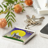 Porte-clés Judaïque 12 tribus Israël Benjamin (Côté)