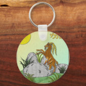 Porte-clés Judaïque 12 tribus Israël Naphtali (Recto)