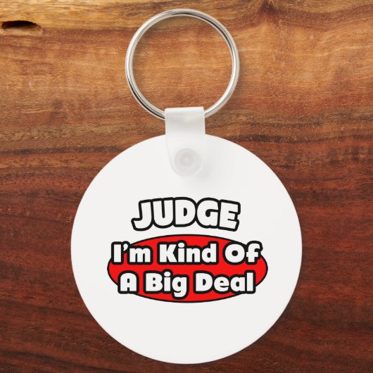 Porte-clés Judge...Big Deal (Recto)