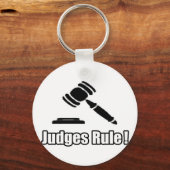 Porte-clés Judges Rule! (Recto)