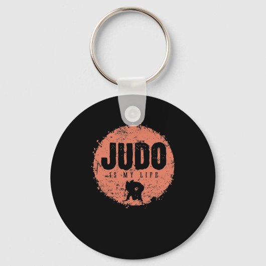 Porte-clés Judo is My Life (Recto)