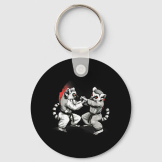 Porte-clés Judo Lémurien Nature Kickboxing Taekwondo Arts Mar