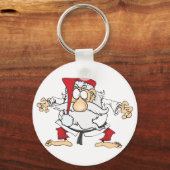 Porte-clés Judo-Père Noël (Recto)
