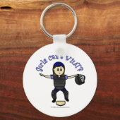 Porte-clés Juge-arbitre féminin léger (Recto)