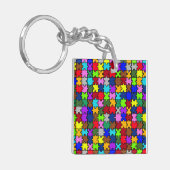 Porte-clés Jugement autiste (Devant gauche)