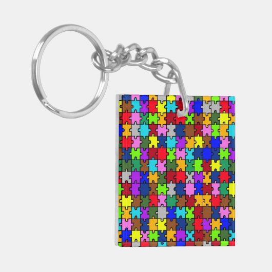 Porte-clés Jugement autiste (Devant gauche)