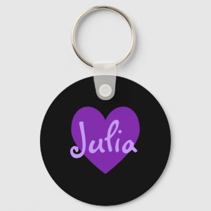 Porte-clés Julia en violet