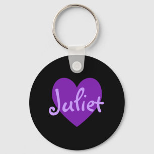 Porte-clés Juliette en violet