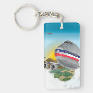 Porte-clés Jumbo Avion de ligne de la VA