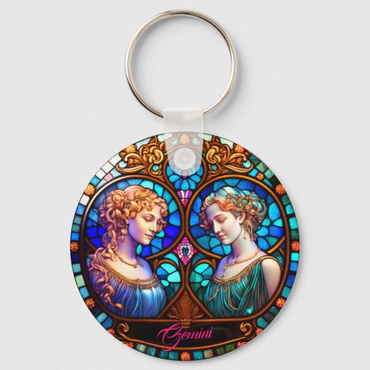 Porte-clés Jumeaux du Zodiac (Recto)