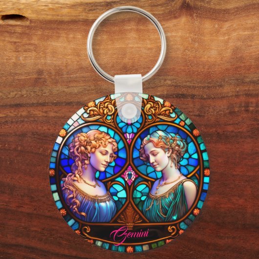 Porte-clés Jumeaux du Zodiac (Verso)