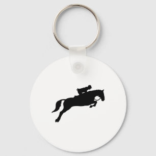 Porte-clés Jumping Galloping Running Horse
