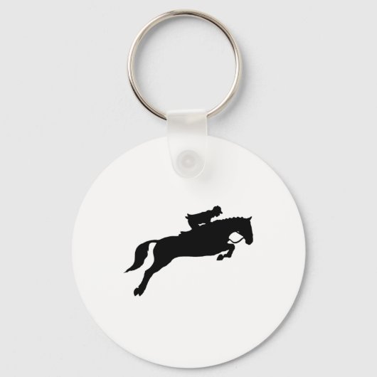 Porte-clés Jumping Galloping Running Horse (Recto)