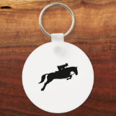 Porte-clés Jumping Galloping Running Horse (Recto)