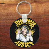 Porte-clés  Jumpscare Addict  (Recto)
