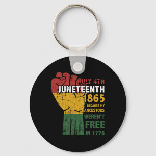Porte-clés Junetdix Ancestors n'étaient pas libres en 1865 4t
