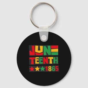 Porte-clés Juneteenth 1865 Femmes Hommes Enfants 19 juin 1865